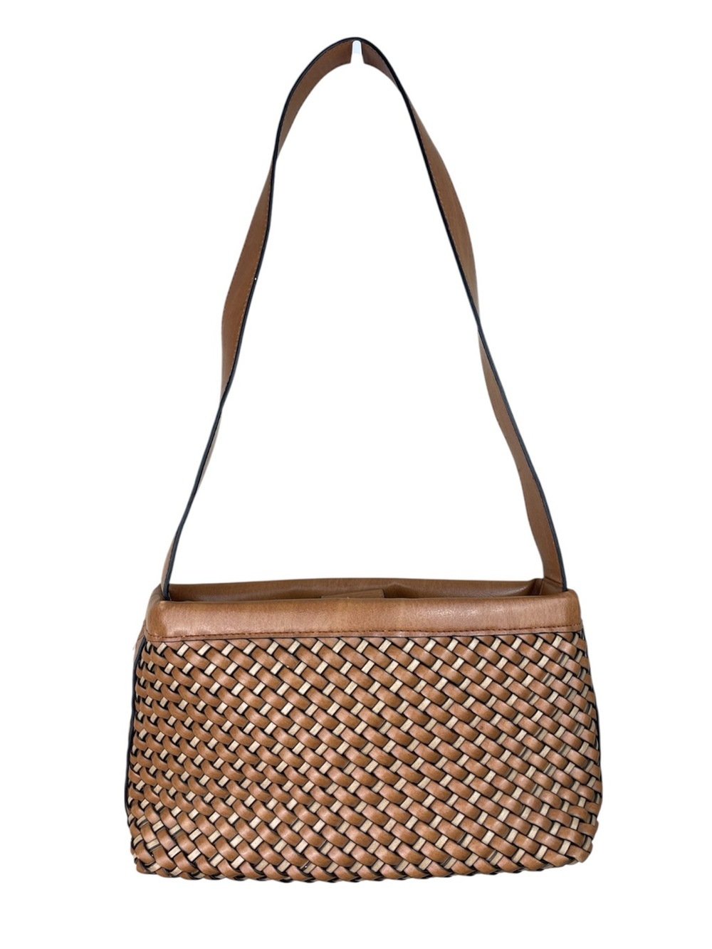 Relic by Fossil Woven Tan and Honey Shoulder Bag